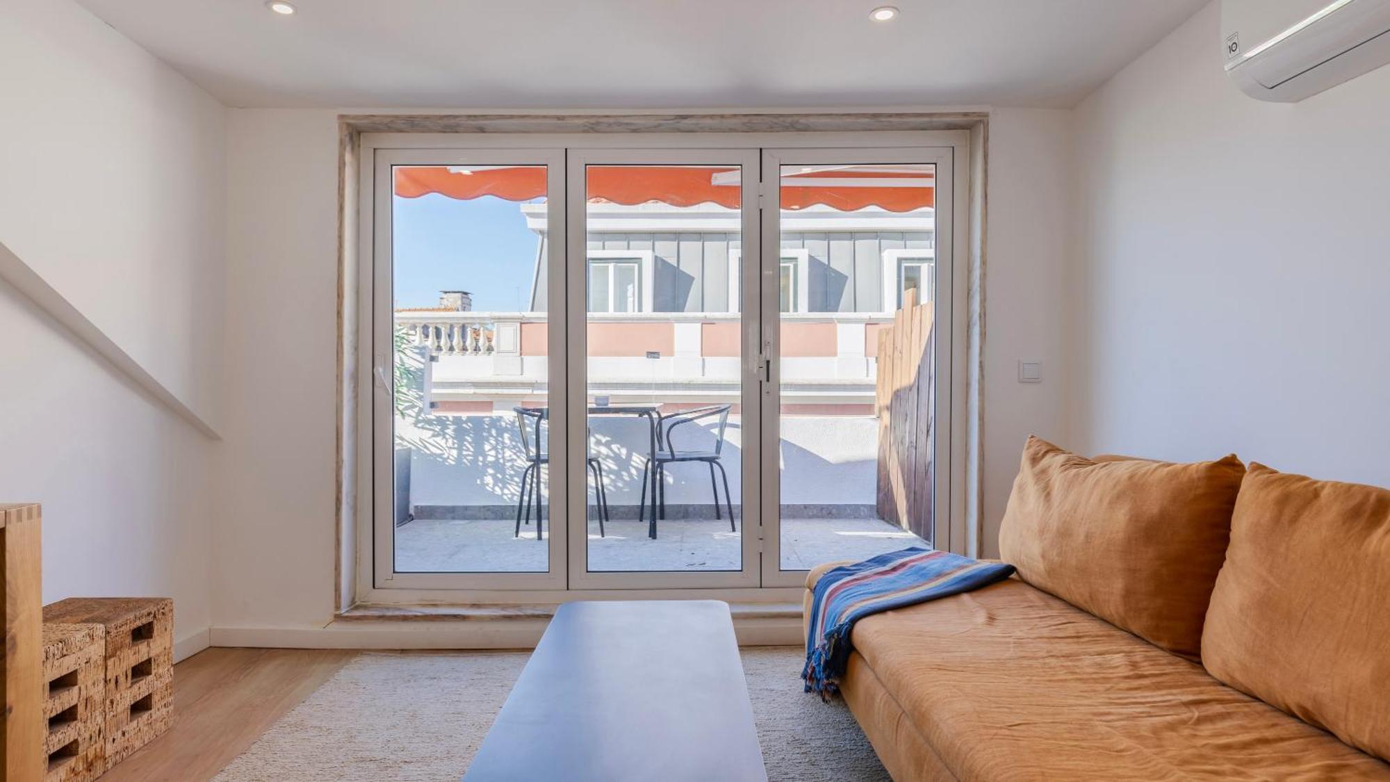 Apartamento 1bdr With Ac And Terrace By Lovelystay Lisboa