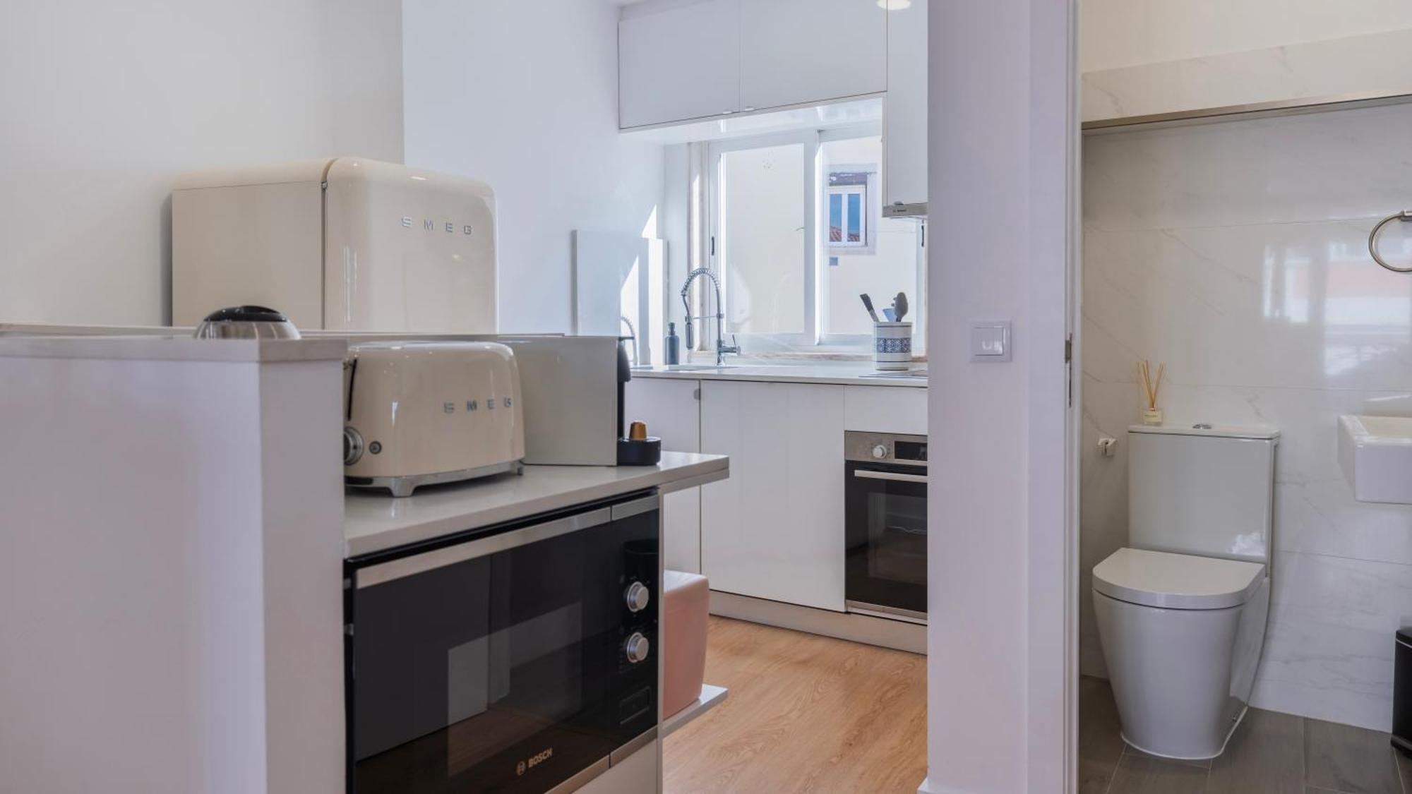 1bdr With Ac And Terrace By Lovelystay Lejlighed *