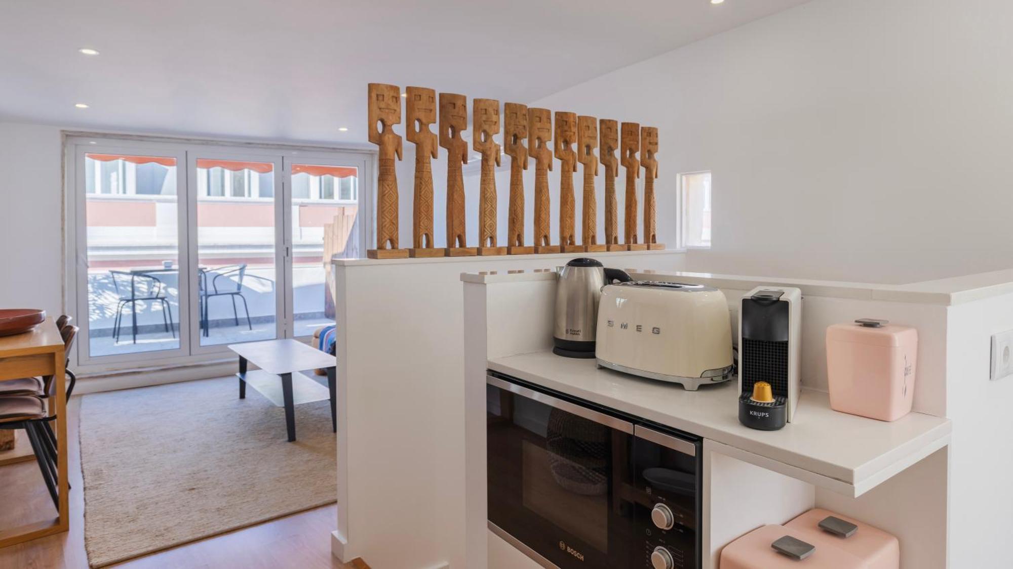 Apartamento 1bdr With Ac And Terrace By Lovelystay Lisboa